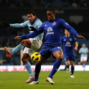 Manchester Derby Showdown: Distin vs Tevez - A Battle for Premier League Supremacy (Dec 2010) Manchester Derby Showdown: Distin vs Tevez - A Battle for Premier League Supremacy (Dec 2010)