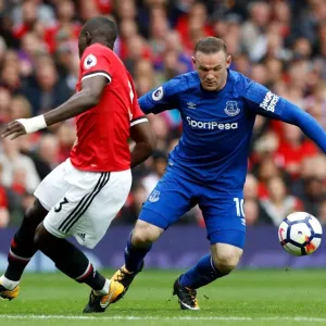 Manchester United vs. Everton: Clash of the Reds - Wayne Rooney vs. Eric Bailly (Premier League, 2017-18) Manchester United vs. Everton: Clash of the Reds - Wayne Rooney vs. Eric Bailly (Premier League, 2017-18)