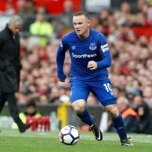 Manchester United vs. Everton: Wayne Rooney at Old Trafford during the Premier League Match Manchester United vs. Everton: Wayne Rooney at Old Trafford during the Premier League Match