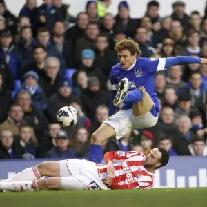 Marc Wilson's Sliding Tackle on Nikica Jelavic: Everton's 1-0 Win Over Stoke City at Goodison Park (March 30, 2013) Marc Wilson's Sliding Tackle on Nikica Jelavic: Everton's 1-0 Win Over Stoke City at Goodison Park (March 30, 2013)