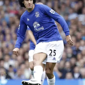 Marouane Fellaini in Action: Everton vs Manchester United, Barclays Premier League, Goodison Park (September 11, 2010) Marouane Fellaini in Action: Everton vs Manchester United, Barclays Premier League, Goodison Park (September 11, 2010)