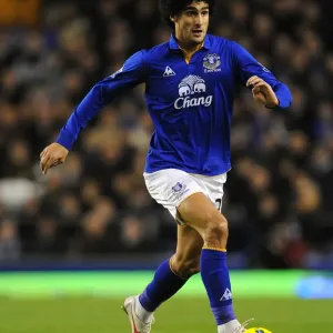 Marouane Fellaini in Action: Everton vs Swansea City (Premier League, 21 December 2011)