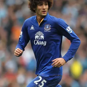 Marouane Fellaini at Etihad Stadium: Everton vs Manchester City, Barclays Premier League (September 24, 2011) Marouane Fellaini at Etihad Stadium: Everton vs Manchester City, Barclays Premier League (September 24, 2011)