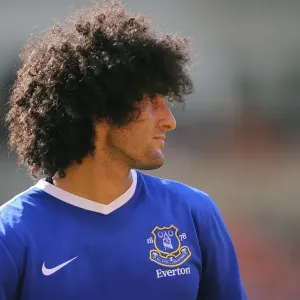 Marouane Fellaini at Keith Southern's Testimonial: Everton vs. Blackpool, Bloomfield Road Marouane Fellaini at Keith Southern's Testimonial: Everton vs. Blackpool, Bloomfield Road