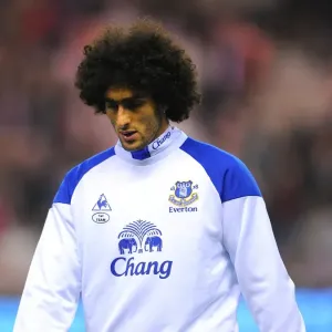 Marouane Fellaini Leads Everton in FA Cup Sixth Round Replay at Stadium of Light Against Sunderland Marouane Fellaini Leads Everton in FA Cup Sixth Round Replay at Stadium of Light Against Sunderland