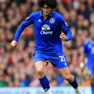 Marouane Fellaini at Old Traford: Everton vs Manchester United, Barclays Premier League (22 April 2012) Marouane Fellaini at Old Traford: Everton vs Manchester United, Barclays Premier League (22 April 2012)