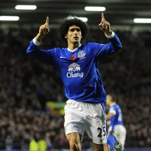 Marouane Fellaini Scores the Opener: Everton 2-1 Sunderland (10-11-2012) Marouane Fellaini Scores the Opener: Everton 2-1 Sunderland (10-11-2012)