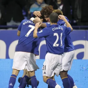 Marouane Fellaini Scores the Opener: Everton's Thrilling Victory at Reebok Stadium vs. Bolton Wanderers, Barclays Premier League (November 2011) Marouane Fellaini Scores the Opener: Everton's Thrilling Victory at Reebok Stadium vs. Bolton Wanderers, Barclays Premier League (November 2011)