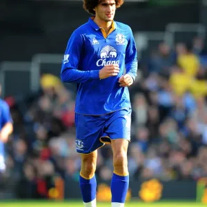 Marouane Fellaini: Thunderous Performance at Craven Cottage - Everton vs. Fulham, Barclays Premier League (23 October 2011)