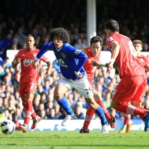 Marouane Fellaini's Breakthrough: Everton's 3-1 Victory Over Southampton (September 29, 2012, Goodison Park) Marouane Fellaini's Breakthrough: Everton's 3-1 Victory Over Southampton (September 29, 2012, Goodison Park)