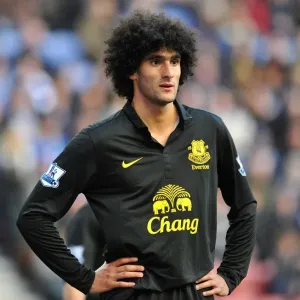 Marouane Fellaini's Dramatic Show: Everton's Thrilling 2-2 Draw Against Wigan Athletic, October 2012 Marouane Fellaini's Dramatic Show: Everton's Thrilling 2-2 Draw Against Wigan Athletic, October 2012