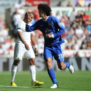 Marouane Fellaini's Epic Goal: Everton's 3-0 Victory over Swansea City (September 22, 2012) Marouane Fellaini's Epic Goal: Everton's 3-0 Victory over Swansea City (September 22, 2012)
