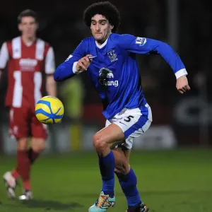 Marouane Fellaini's Five-Goal Blitz: Everton Crushes Cheltenham Town in FA Cup Third Round (07-01-2013) Marouane Fellaini's Five-Goal Blitz: Everton Crushes Cheltenham Town in FA Cup Third Round (07-01-2013)