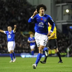 Marouane Fellaini's Game-Winning Goal: Everton's First in BPL Victory Over Sunderland (10-11-2012) Marouane Fellaini's Game-Winning Goal: Everton's First in BPL Victory Over Sunderland (10-11-2012)