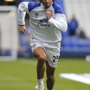 Marouane Fellaini Print (Everton vs Manchester United, 29 October 2011)