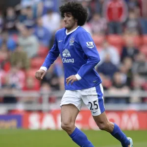 Marouane Fellaini's Leadership in Defeat: Everton at Stadium of Light vs. Sunderland (0-1, April 2013) Marouane Fellaini's Leadership in Defeat: Everton at Stadium of Light vs. Sunderland (0-1, April 2013)