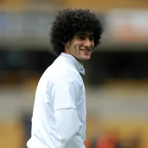Marouane Fellaini's Pre-Match Focus: Everton at Molineux Stadium vs. Wolverhampton Wanderers (Barclays Premier League, 06 May 2012) Marouane Fellaini's Pre-Match Focus: Everton at Molineux Stadium vs. Wolverhampton Wanderers (Barclays Premier League, 06 May 2012)
