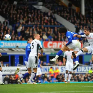 Marouane Fellaini's Strike: Everton's Second Goal vs. Fulham (April 2012, Goodison Park) Marouane Fellaini's Strike: Everton's Second Goal vs. Fulham (April 2012, Goodison Park)