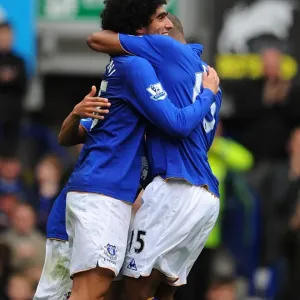 Marouane Fellaini's Thrilling Goal: Everton's Triumph Over Fulham (April 28, 2012, Goodison Park) Marouane Fellaini's Thrilling Goal: Everton's Triumph Over Fulham (April 28, 2012, Goodison Park)