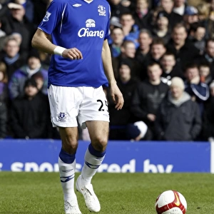 Marouane Fellaini's Thrilling Performance: Everton vs Stoke City, Barclays Premier League, Goodison Park, 14/3/09