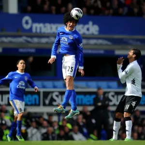 Marouane Fellaini's Winning Performance: Everton's 1-0 Victory Over Fulham (April 27, 2013, Goodison Park) Marouane Fellaini's Winning Performance: Everton's 1-0 Victory Over Fulham (April 27, 2013, Goodison Park)