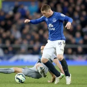 McCarthy vs. Gutierrez Print: Goodison Park Tussle