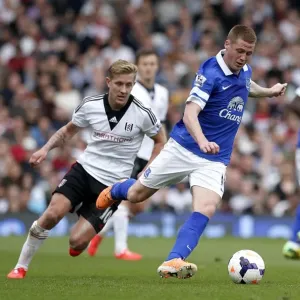 Print of McCarthy vs Holtby in Everton's Barclays Premier League Match Print of McCarthy vs Holtby in Everton's Barclays Premier League Match