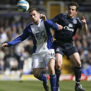 McFadden vs. Baines Clash: Birmingham City vs. Everton, Barclays Premier League, 2008 McFadden vs. Baines Clash: Birmingham City vs. Everton, Barclays Premier League, 2008