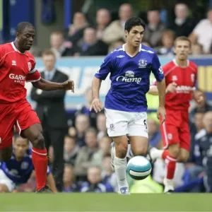 Mikel Arteta in Action: Everton vs. Middlesbrough, Barclays Premier League 07-08 Mikel Arteta in Action: Everton vs. Middlesbrough, Barclays Premier League 07-08