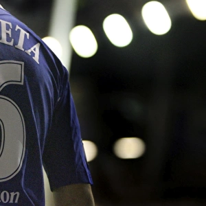 Mikel Arteta in Action: Everton vs. SK Brann, UEFA Cup Third Round Second Leg at Goodison Park