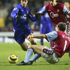 Season 05-06 Framed Print Collection: Aston Villa vs Everton