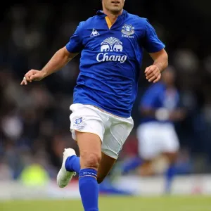 Mikel Arteta Leads Everton in Pre-Season Match Against Bury (15 July 2011) Mikel Arteta Leads Everton in Pre-Season Match Against Bury (15 July 2011)