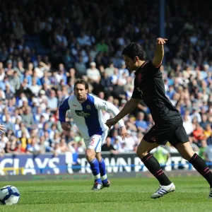 Premier League Photographic Print Collection: Blackburn Rovers v Everton