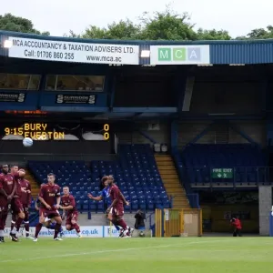 Mikel Arteta Taking Free-Kick: Everton's Pre-Season Showdown at Bury's Gigg Lane (July 15, 2011) Mikel Arteta Taking Free-Kick: Everton's Pre-Season Showdown at Bury's Gigg Lane (July 15, 2011)
