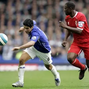 Mikel Arteta vs George Boateng: A Premier League Showdown at Goodison Park, 2007 - Everton vs Middlesbrough Mikel Arteta vs George Boateng: A Premier League Showdown at Goodison Park, 2007 - Everton vs Middlesbrough