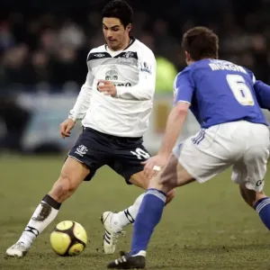 Mikel Arteta vs Paul Morgan: Everton's FA Cup Clash at Macclesfield Town (03/01/09) Mikel Arteta vs Paul Morgan: Everton's FA Cup Clash at Macclesfield Town (03/01/09)