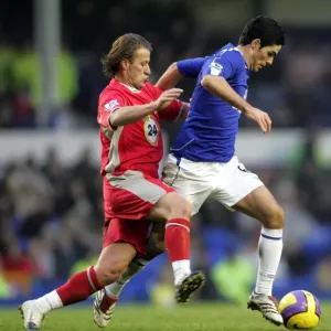 Mikel Arteta vs Tugay: A Battle at Goodison Park - Everton vs Blackburn Rovers, FA Barclays Premiership, 10/02/07 Mikel Arteta vs Tugay: A Battle at Goodison Park - Everton vs Blackburn Rovers, FA Barclays Premiership, 10/02/07