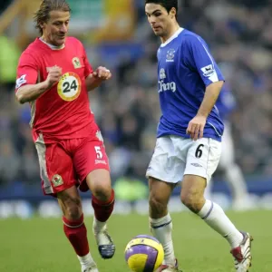 Mikel Arteta vs Tugay: A Football Rivalry - Everton vs Blackburn Rovers, FA Barclays Premiership, 10/02/07 Mikel Arteta vs Tugay: A Football Rivalry - Everton vs Blackburn Rovers, FA Barclays Premiership, 10/02/07
