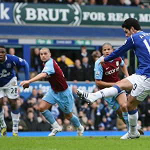 Mikel Arteta's Dramatic Penalty: Everton's FA Cup Fifth Round Victory over Aston Villa, Goodison Park, 2009