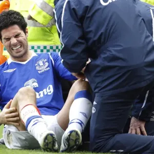 Mikel Arteta's Injury Marrs Everton in Newcastle United vs Everton (22/2/09) Mikel Arteta's Injury Marrs Everton in Newcastle United vs Everton (22/2/09)
