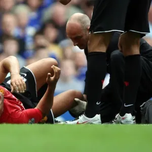 Mikel Silvestre's Injury Marrs Premier League Showdown: Everton vs Manchester United (September 15, 2007) Mikel Silvestre's Injury Marrs Premier League Showdown: Everton vs Manchester United (September 15, 2007)