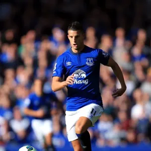 Mirallas in Action: Everton vs Arsenal, Premier League 2014 (Goodison Park)
