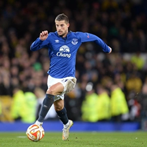 Mirallas in Action: Everton vs BSC Young Boys in Europa League at Goodison Park