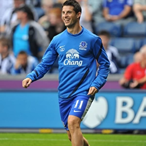 Mirallas Double: Everton's Win Against West Bromwich Albion in the Premier League (01-09-2012)