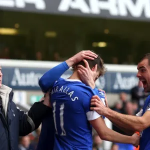 Mirallas Scores Dramatic Equalizer: Everton Salvages Point at White Hart Lane Mirallas Scores Dramatic Equalizer: Everton Salvages Point at White Hart Lane