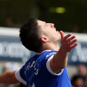 Mirallas Scores Dramatic Equalizer: Everton vs. Tottenham Hotspur, Barclays Premier League, 2013 Mirallas Scores Dramatic Equalizer: Everton vs. Tottenham Hotspur, Barclays Premier League, 2013