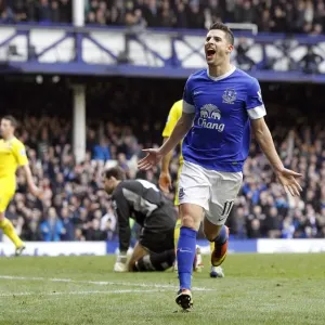 Premier League Prints: Everton 3 V Reading 1 : Goodison Park : 02-03-2013