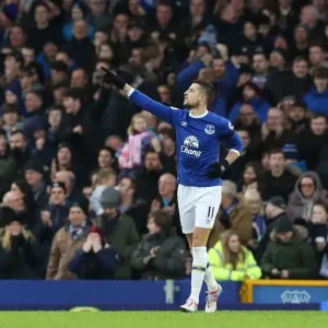 Mirallas Strikes Again: Everton's Second Goal vs. Manchester City (Goodison Park) Mirallas Strikes Again: Everton's Second Goal vs. Manchester City (Goodison Park)