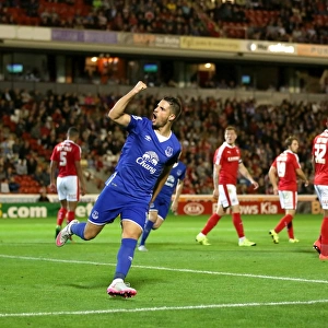 Mirallas Strikes First: Everton's Capital One Cup Victory Opener vs Barnsley