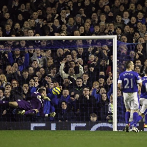 FA Cup Photographic Print Collection: FA Cup : Round 5 Replay : Everton 3 v Oldham Athletic 1 : Goodison Park : 26-02-2013